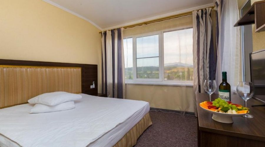 Стандартный 2-местный (без балкона, вид на горы, корпус А)