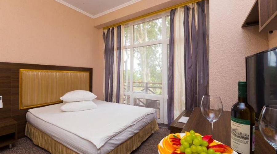 Стандартный 2-местный (с балконом, вид на море, без доп. места, корпус А)